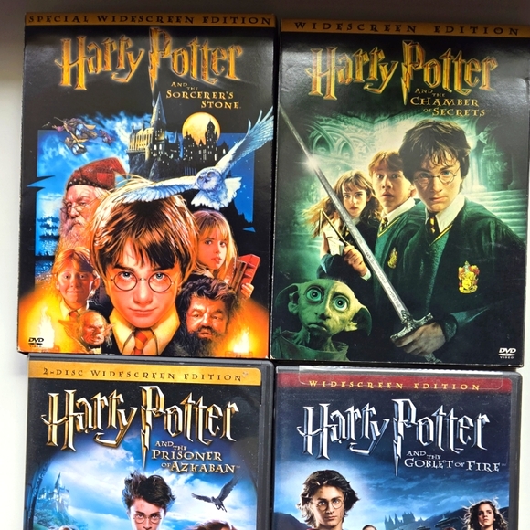 Harry Potter Movies 1-4 DVDs - Picture 2 of 5